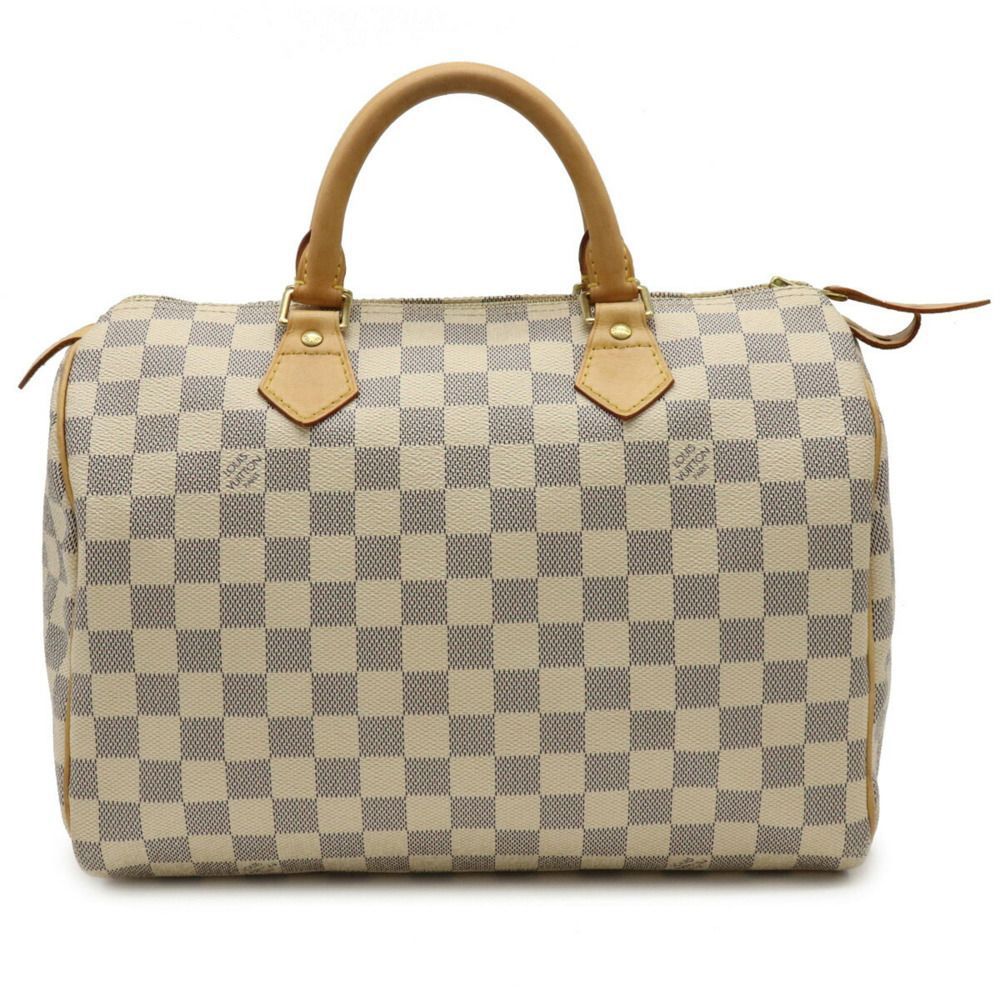 Louis Vuitton Damier Azur Speedy 30 Handbag Mini Boston Bag